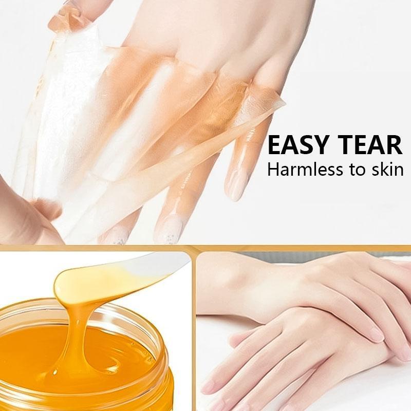Rozino Vitamin C Turmeric Hand & Foot Mask | Baby Soft Skin, Brighten Tone, Gentle Exfoliation
