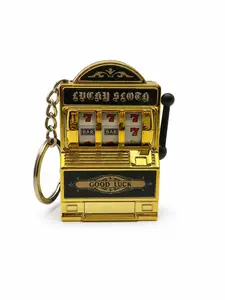 Creative Mechanical Keychain, Unisex Fashion Keychain, Versatile Trendy Keychain, Birthday Gift, Fruit Machine Keychain, Bag Charm, Electroplated Retro Shaker