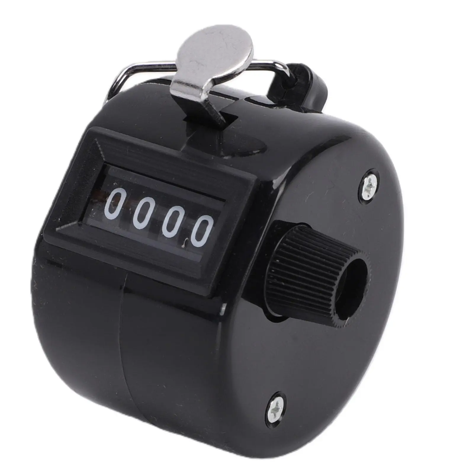 1 Pack 4 Digit Hand Tally Counter Clicker, Mechanical Handheld Number Counter, People Count Clicker for Coaches, School Events, Sports Rows & Inventory Counting