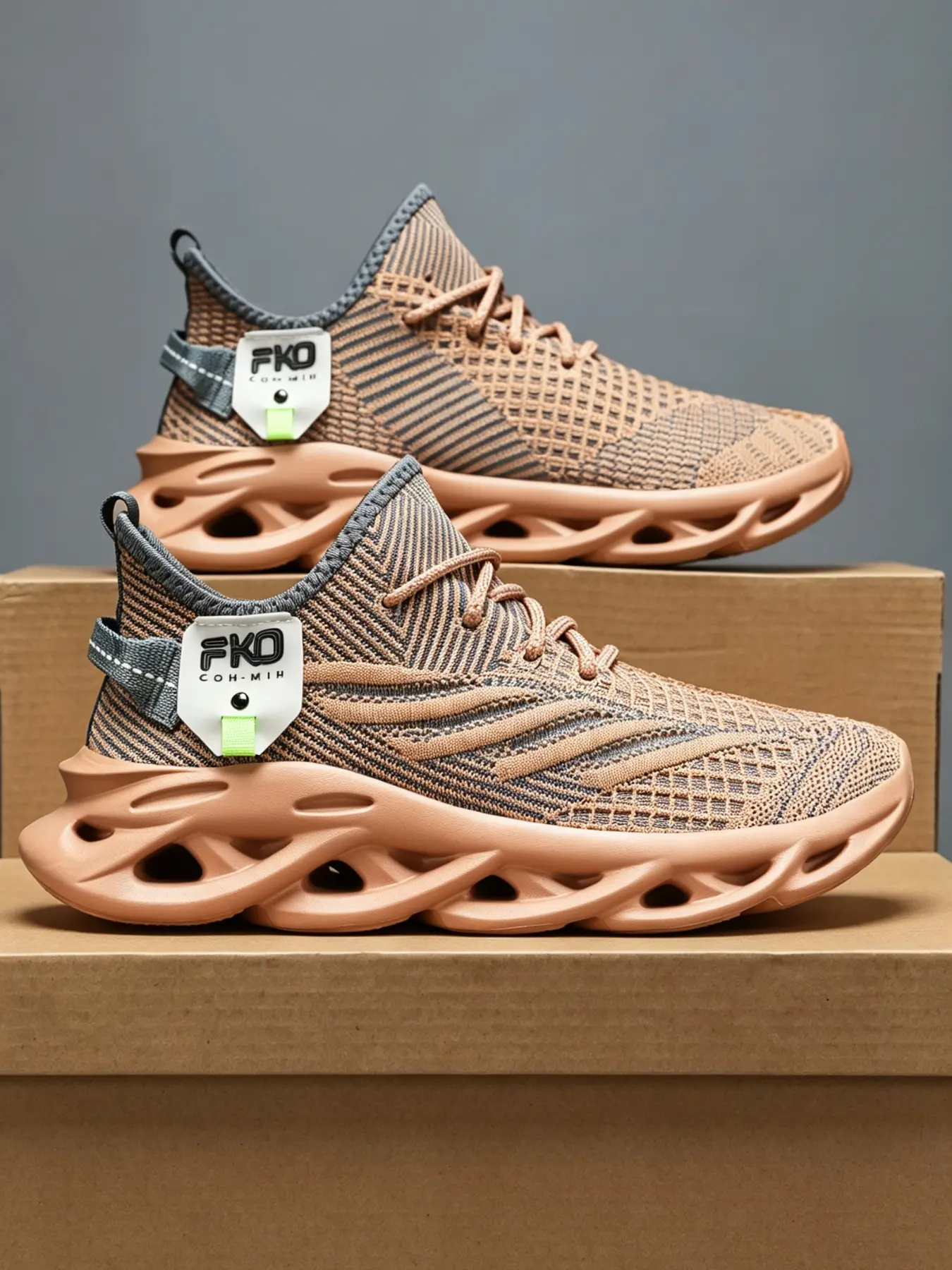 Lightweight, breathable, and comfortable men's sneakers Athletic Running Shoes suitable for running, tennis, hiking, track and field, training, and gym use.