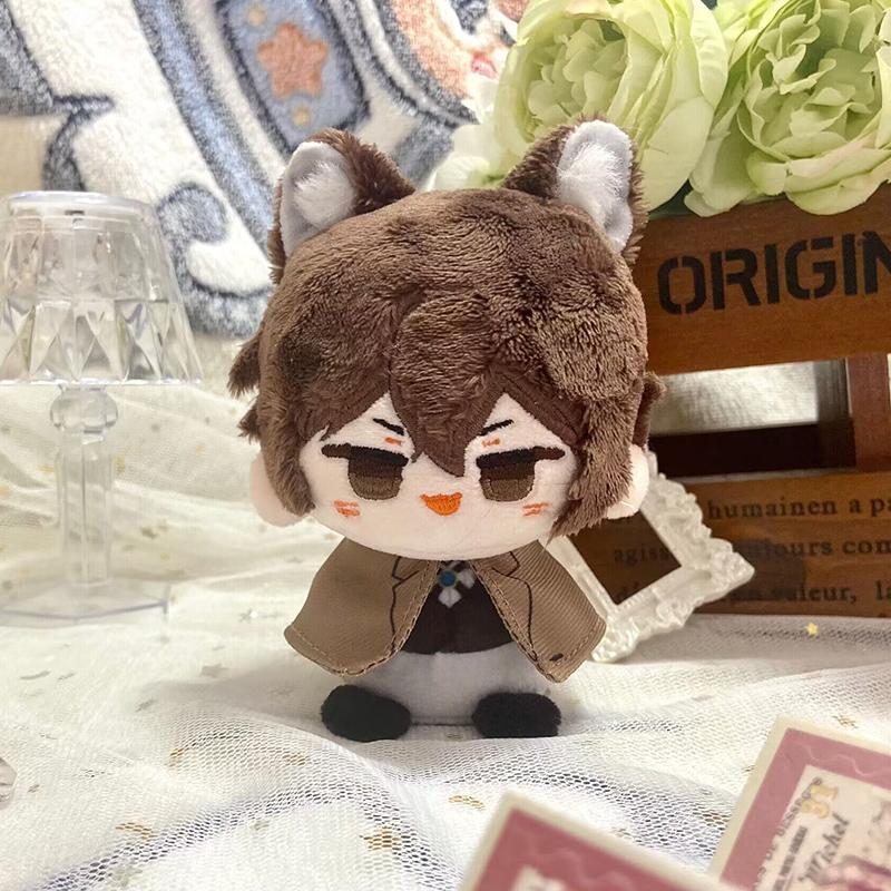 Bungou Stray Dogs Plush Gogol Dazai Osamu Nakahara Chuuya Ryunosuke Akutagawa  Anime Cosplay Stuffed Doll Keychain Kids Gift