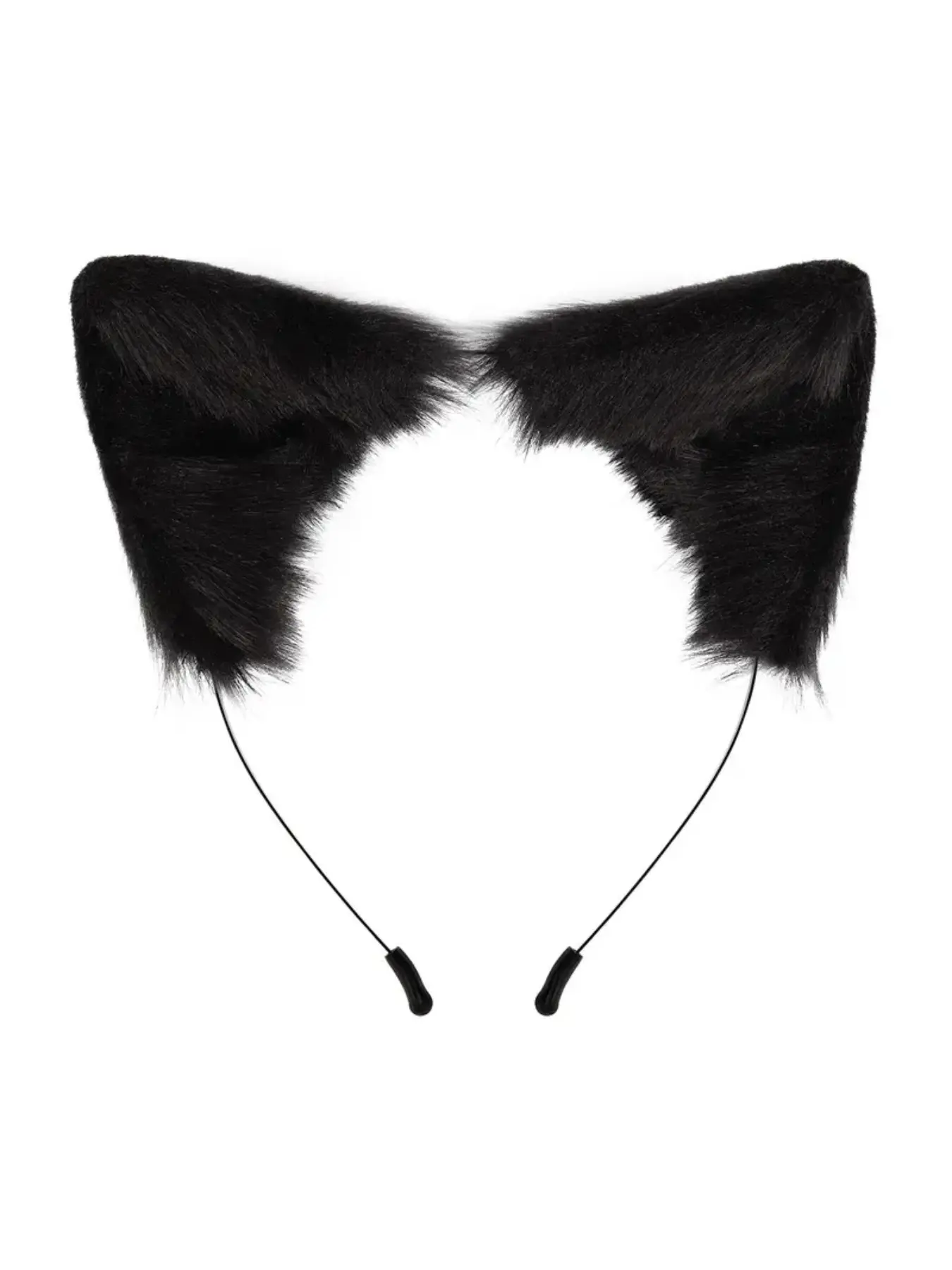 Handmade Plush Cat Ear Headband, Cosplay Accessory, Anime Convention Prop, Lolita Costume Item, Cute Animal Ears Hair Band, Party Accessory