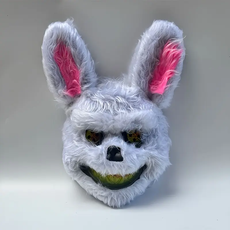 Realistic Halloween Scary Rabbit Bear Mask Versatile Masquerade Party Cosplay Prop For Halloween Festivals Cosplay Competitions And Costume Parties