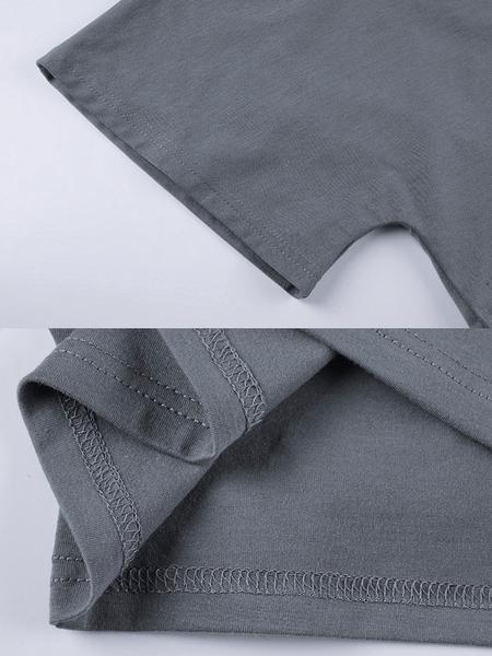 Women's Casual Basic Shoulder-Hole Batwing Sleeve Short Top, Versatile Plain Design, Perfect for Daily Wear & Layering