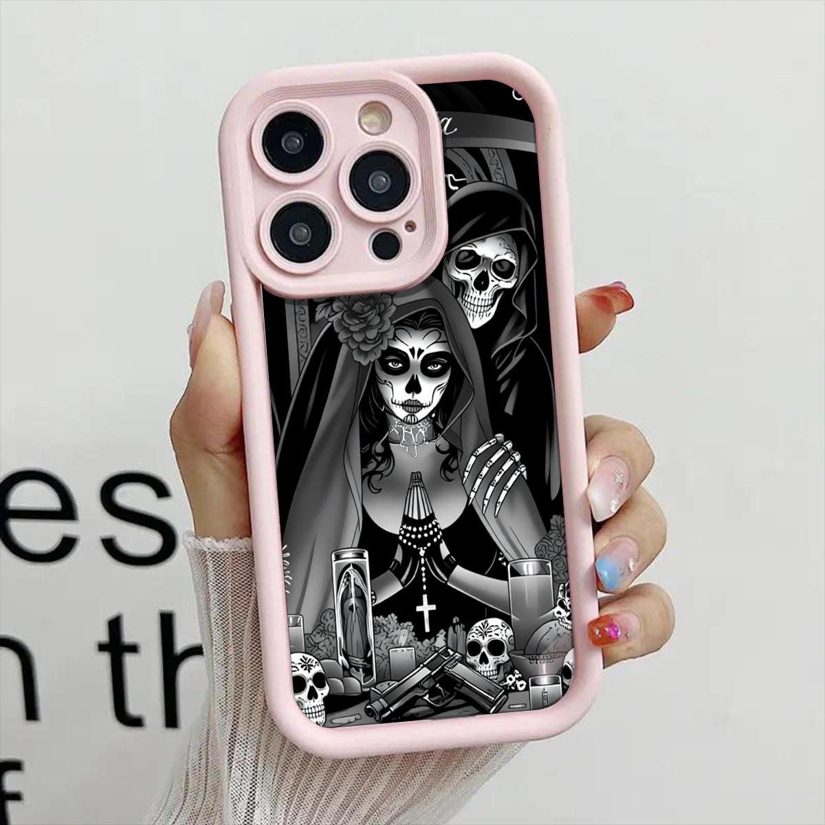 The Ghost Bride Case for iPhone11/12/13/14/15/16/17 Pro Max Plus cool fashion durable tpu cover shockproof anti-fall phone case