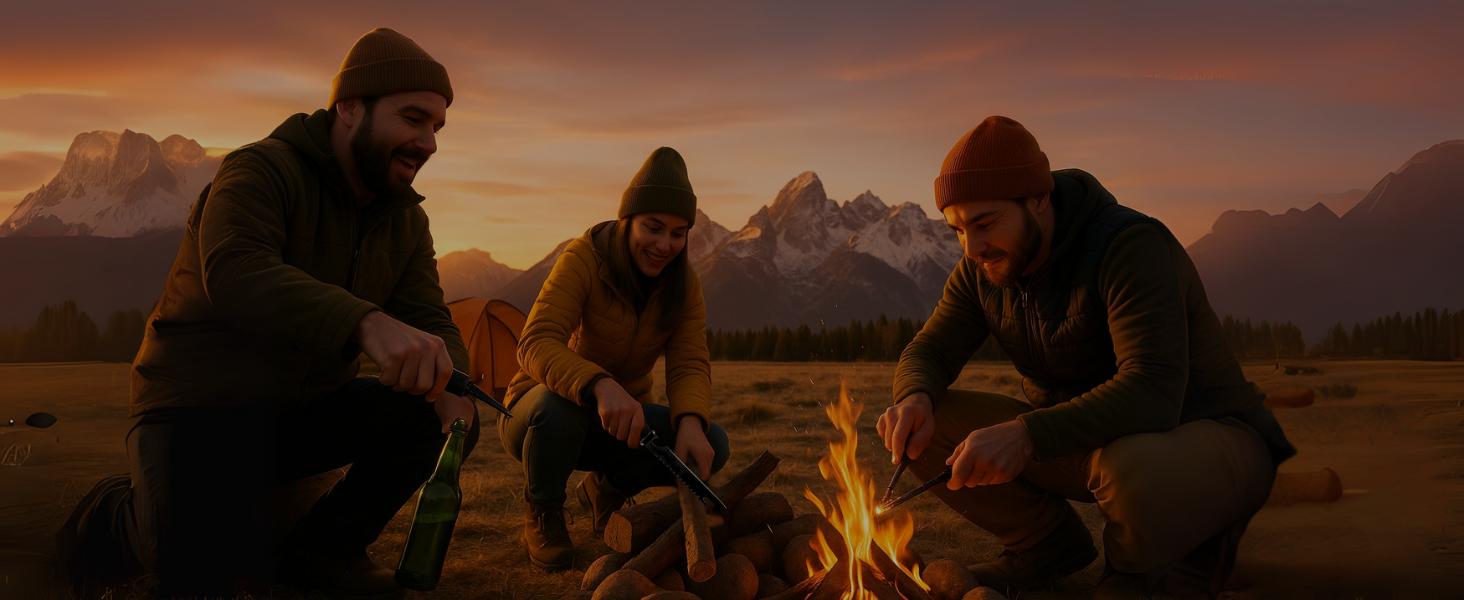 Collapsible Tactical Walking Stick with LED Light, USB Charging, Cork Grip, and Survival Tools – Aircraft Aluminum Trekking Pole for Hiking, Camping, Outdoors & Self Defense