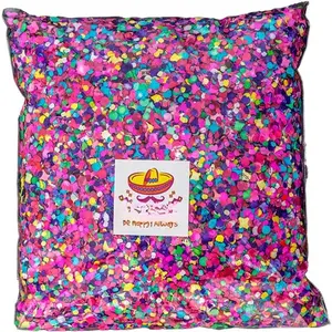 Confetti.Value Mexican Colorful paper Confetti. Medium Bag .44lb/200gr.