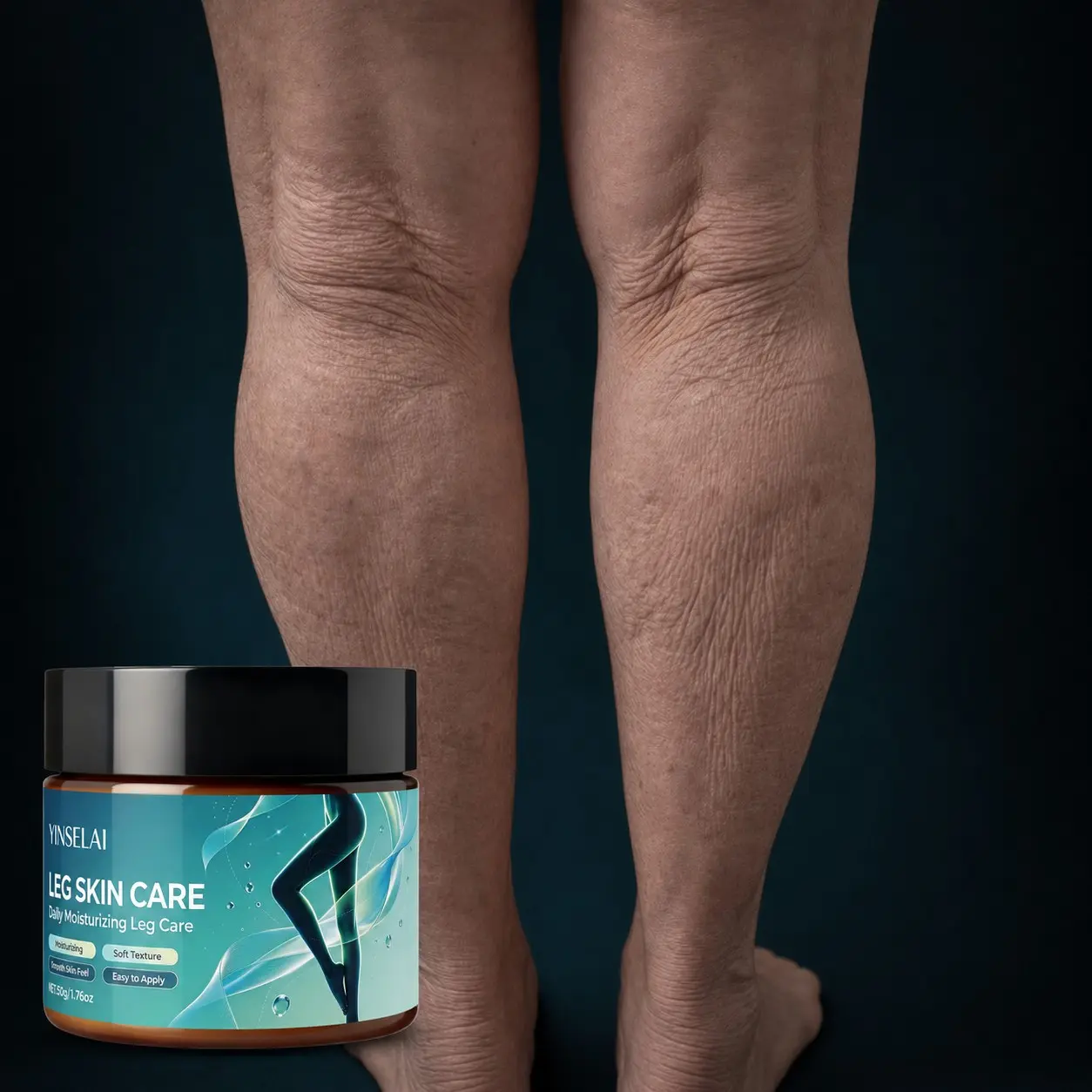 7-Day Hyaluronic Acid + Bee Venom Leg Tightening Balm, Instantly Lifts Sagging Skin, Moisturizes and Firming, for Arms, Abdomen, Legs