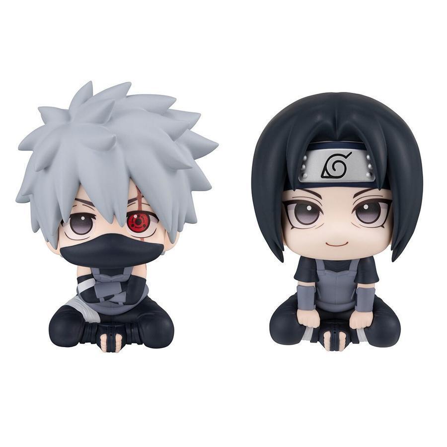 10cm Naruto Anime Figure Naruto Shippuuden Uchiha Itachi Action Figure Q Version Kakashi Figurine PVC Collection Model Doll Toys