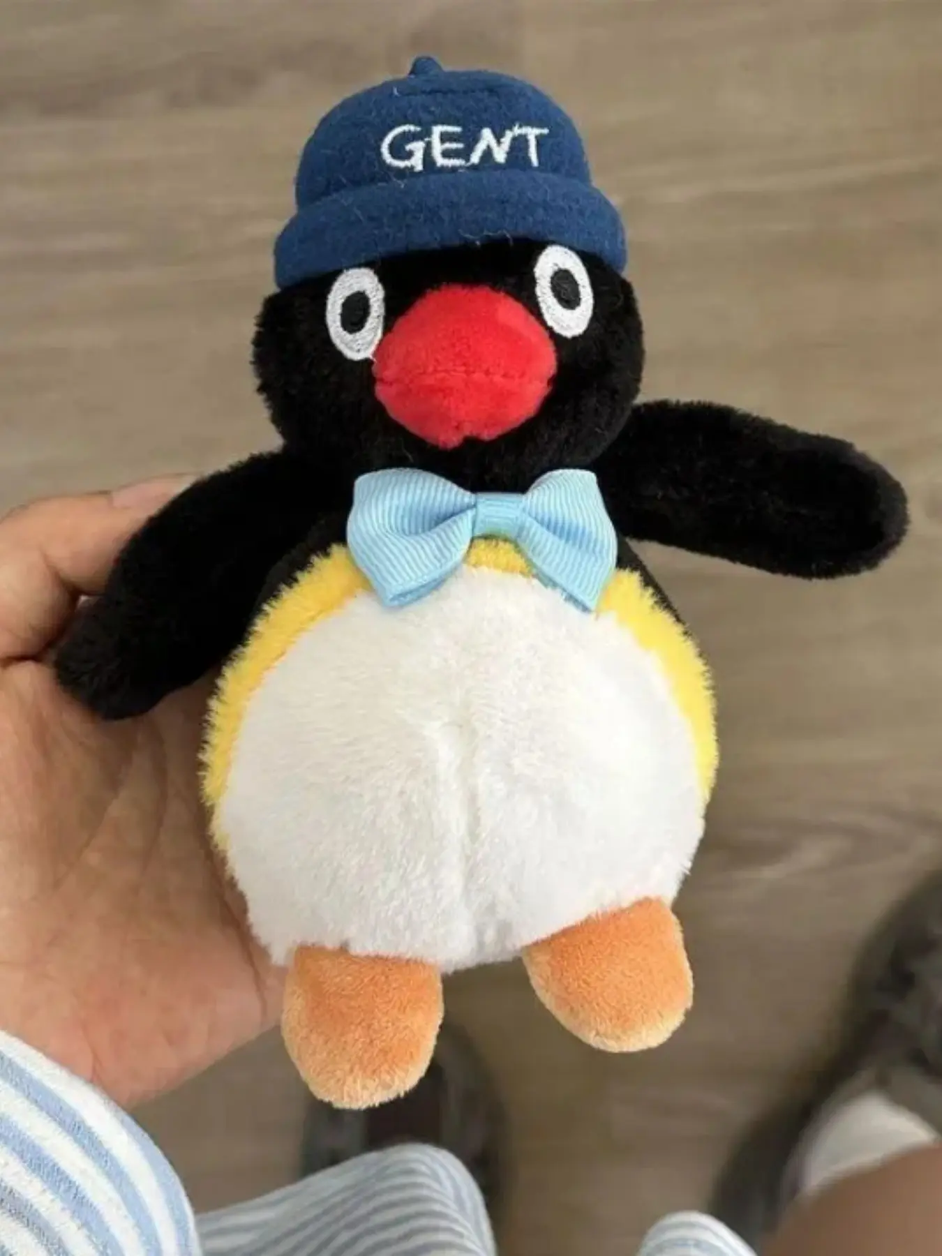 Anime NEW Kawaii Pingu Plush Penguin Keychain Pendant, Cute Cartoon Creative Funny Lying Flat Toy Key Ring Backpack Pendant, Birthday Gift, Small Keychain Backpack Charm, a small party gift for a friend, or a back-to-school gift.