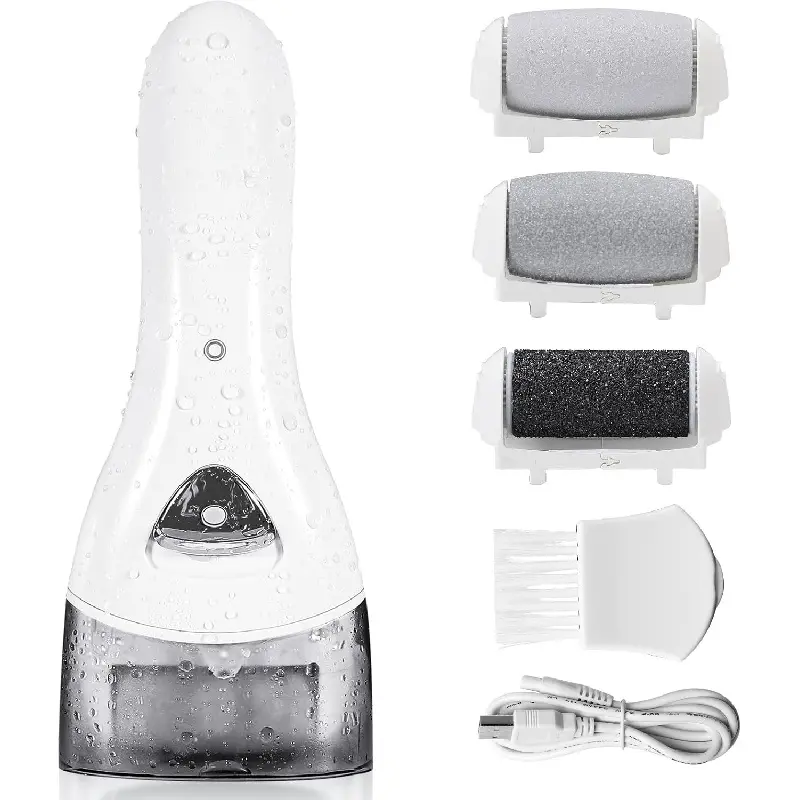 Electric Feet Callus Removers Rechargeable,Portable Electronic Foot File Pedicure Tools, Electric Callus Remover Kit,Professional Pedi Feet Care Perfect for Dead,Hard Cracked Dry Skin : Beauty & Personal Care