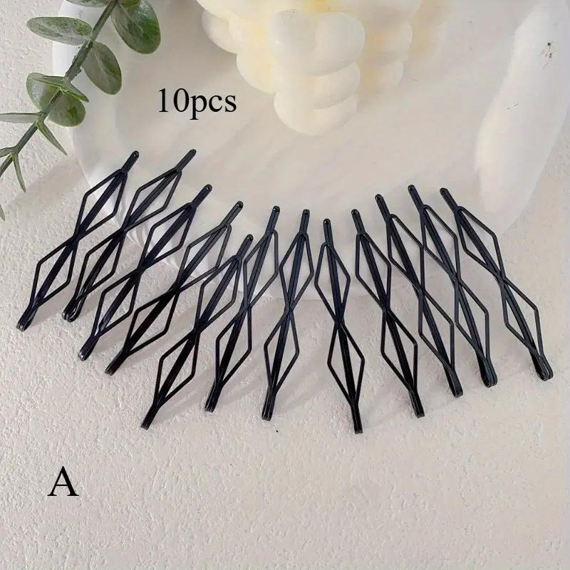 10pcs Hair Pins Bobby Pins Bangs Clips Hair Accessories Hair Styling Tool for Women Girls
