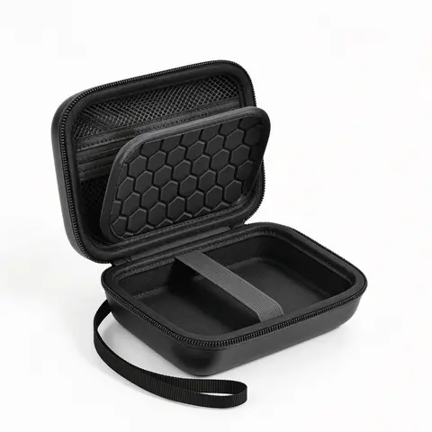 Retro Handheld Game Console Storage Case (Case Only), Handheld Game Console Storage Holder Organizer, Android Game Console Carrying Bag Storage Compartment Compatible with RG353V/ RG35XX/RG353VS, Travel Organizer Bag Storage Bags
