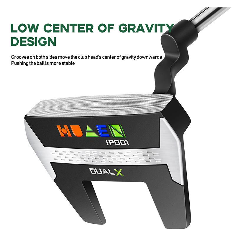 Best-Selling Golf Club: Self-Standing Putter for Men & Women - CNC-Milled Steel Shaft, Unique Design (Adult Size)