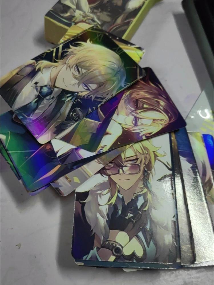 Honkai:Star Rail Aventurine 55PCS 3 Card Backs Decor Laser Lomo Card Photocard HD Album Photo Card For Fans Collection Postcard
