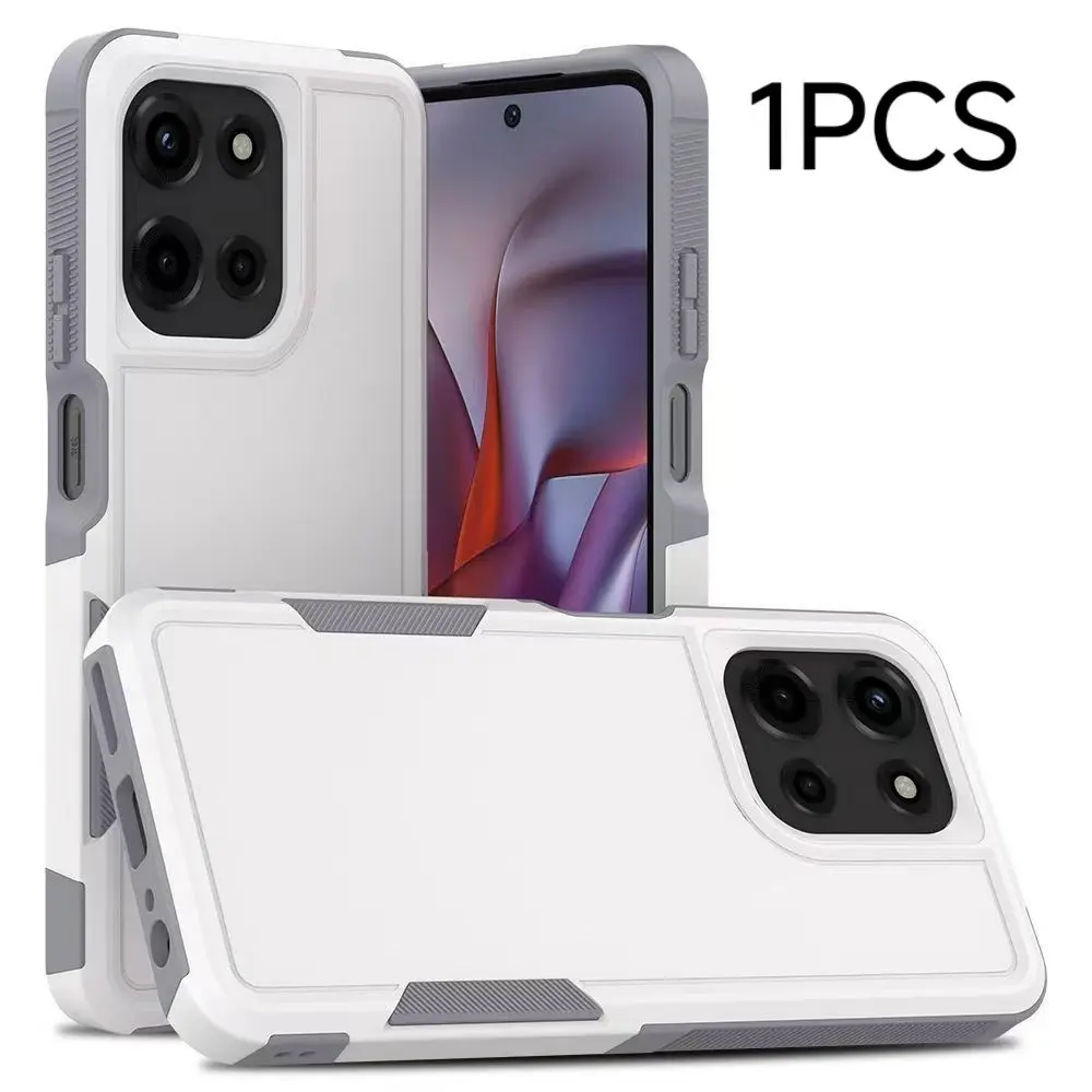This 2-in-1 protective case for Moto G 5G 2025/G 5G 2026/G Play 4G 2024 is a stylish, durable, and durable hard protective case for Moto G Power 5G 2026.