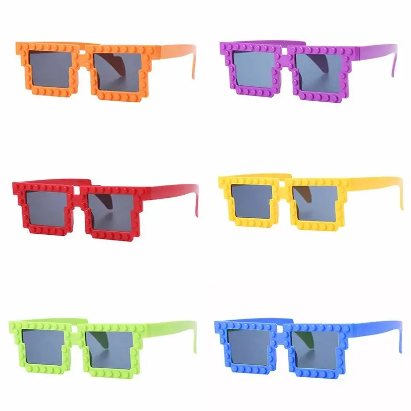 Building block glasses DIY building block glasses are used for building birthday party gifts Decoration , carnival party games
