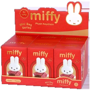 New Original Miffy Rabbit Travel Series Pendant Trendy Doll Blind Box Backpack Decoration Desktop Collection Ornament Toys Gifts