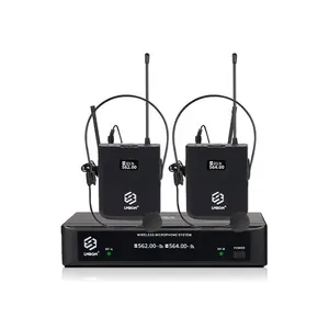 LMBGM F22 Wireless Headset Microphone, Bodypack Mic, Anti-Howling, for Teaching, Yoga, Meeting and Stage