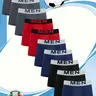 【Biack Friday】10 Pcs Random Men's Underwear, Comfortable Lightweight Athletic Sport Underwear for All Seasons, Casual Boxer Shorts, Stretchy Sports Underwear, Sporty Underwear