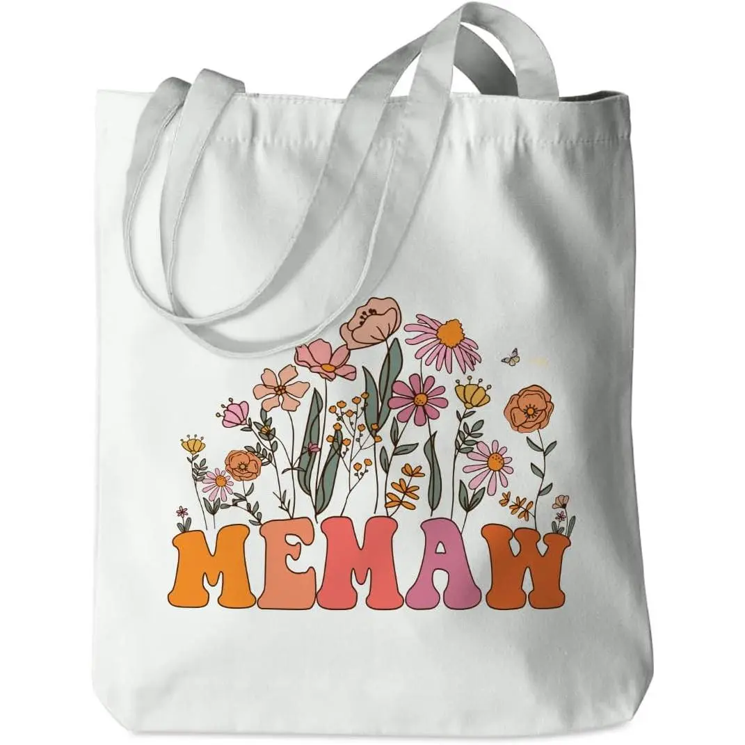 Grandma Gifts Tote Bag Birthday  Day  Gifts for Women Mama Nana Mimi  Bag  Grocery Bags