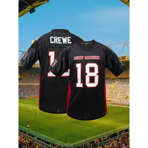 18ACTIVEKITPaul Crewer: Mean Machine, American football classic Jersey Stitched