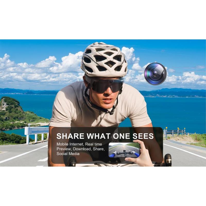 New Sunglasses Camera DV Sports Recording Photo Camera Smart Outdoor Cycling Recorder.