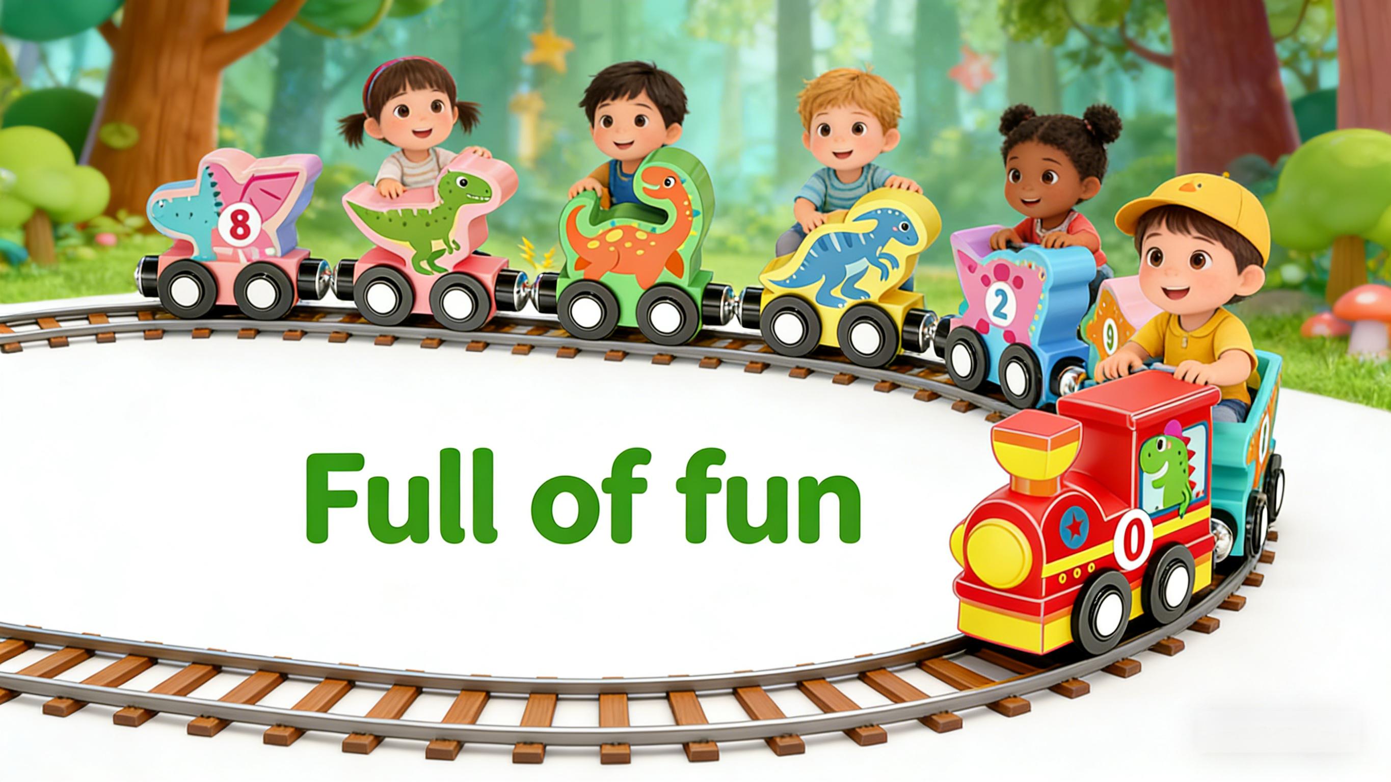 Toys for Toddlers,Magnetic Train Track Set with Animal and Digital Designs for 1 2 3 Years Old Toddlers Boys Girls, Wooden Dinosaur Preschool Learning Easter Basket Stuffers Sensory Toys Birthday Gifts Ages 1-3, 2-4