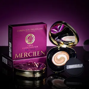 Mercilen Water-Proof Bb Cream 15g X 2, CC Foundation for Natural Look, Long-Lasting Moisturizing Concealer, Brightening & Non-Greasy, Suitable for All Skin Types