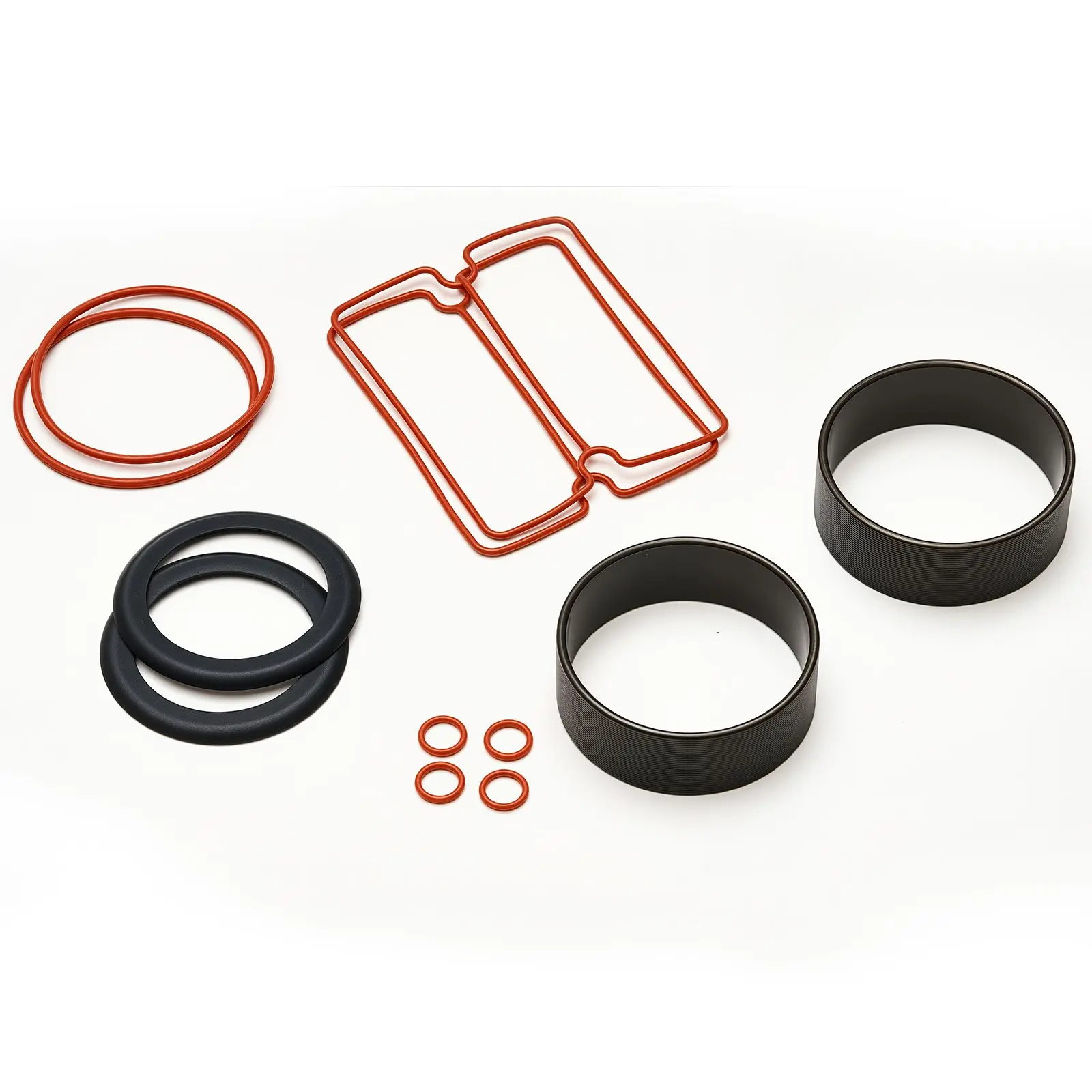 VEVOR Air Compressor Cylinder Sleeve Compression Ring Kit, Stainless Steel Air Compressor Replacement Parts, Head Gaskets, Cylinder O-Rings, Sleeves, Piston Rings, Fits VEVOR 5.2 CFM Compressors