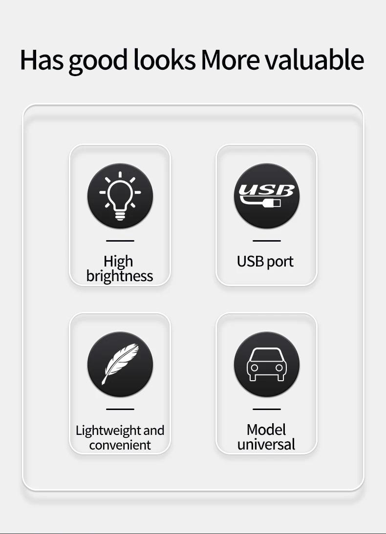 New Car Dynamic Devil's Eye Light Car Sticker Led Display Truck Car Front and Rear Windshield Glass Light Eye Warning Light