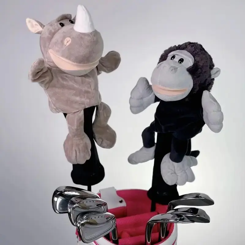 Whimsical Animal Golf Club Head Cover, Durable Design for 460cc Drivers, Ideal Gift for Men & Women, Enhance Your Golfing Experience, Golf Accessory