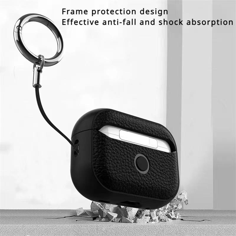 Protective Case For Apple Airpods pro3 Cover TPU Bluetooth Earbuds Case For Air Pods pro 3 Earphone Shockproof Sleeve With Hook
