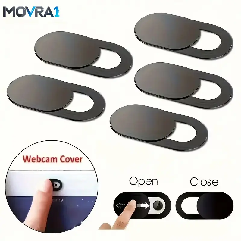 MOVRA1 7pcs camera privacy cover, compatible with laptops, desktops, smartphones, tablets, convenient and fast Tech Gadgets
