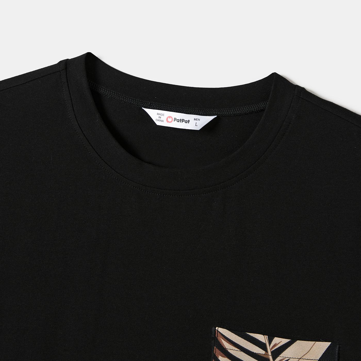 PatPat Family Matching Dress Set Floral Print And Solid Short Sleeve Tops Sets Springtok PatPat Family Matching Dress Set Floral Print And Solid Short Sleeve Tops Sets Springtok