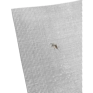 39"x59" Black Fiberglass Window Screens Repair kit - DIY Adjustable Window Screens mesh  kit for WindowsDoorPorchPatioSliding Screen Door