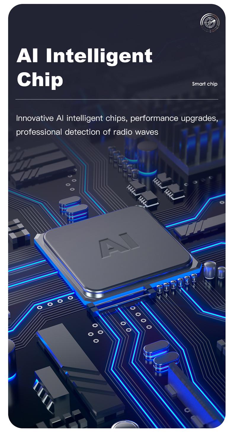 Multi-Functional RF Signal DetectorHidden Camera Detector Anti-Spy Car GPS Tracker Listening Device Bug RF Wireless All Signal Scanner Gadget Security Protection