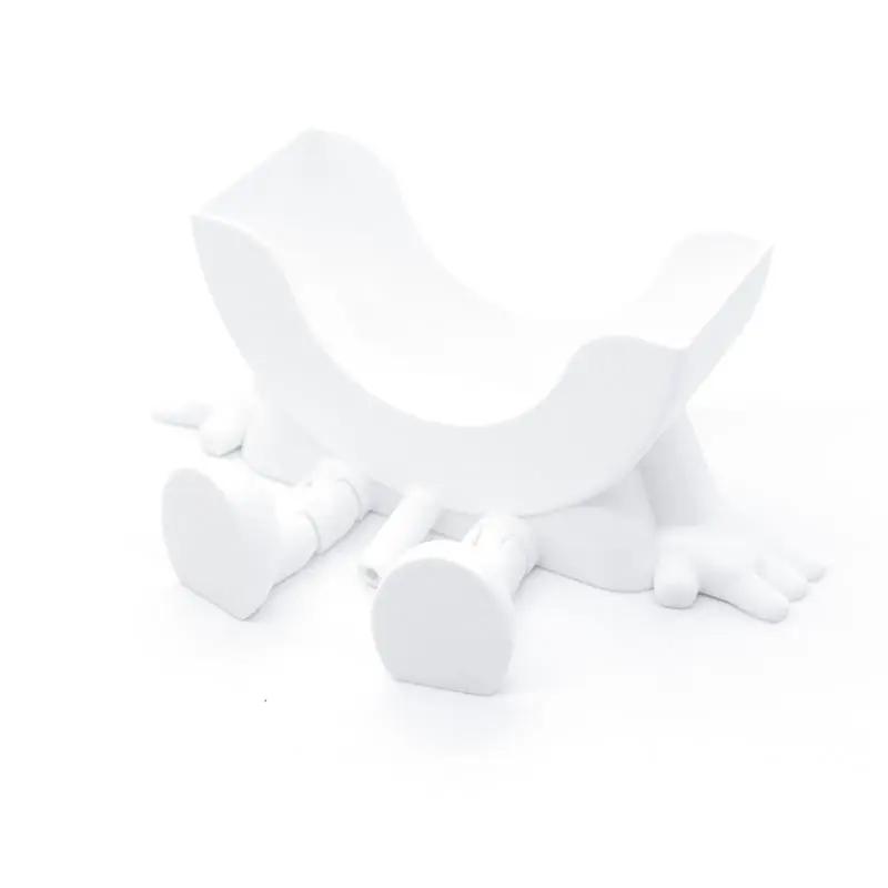 Funny Dish Sponge Holder with Drainage, Sponge Daddy & Dish Mommy Design, Cute Sink Organizer for Kitchen Counter, Self-Draining Sponge Storage Kitchen Accessory