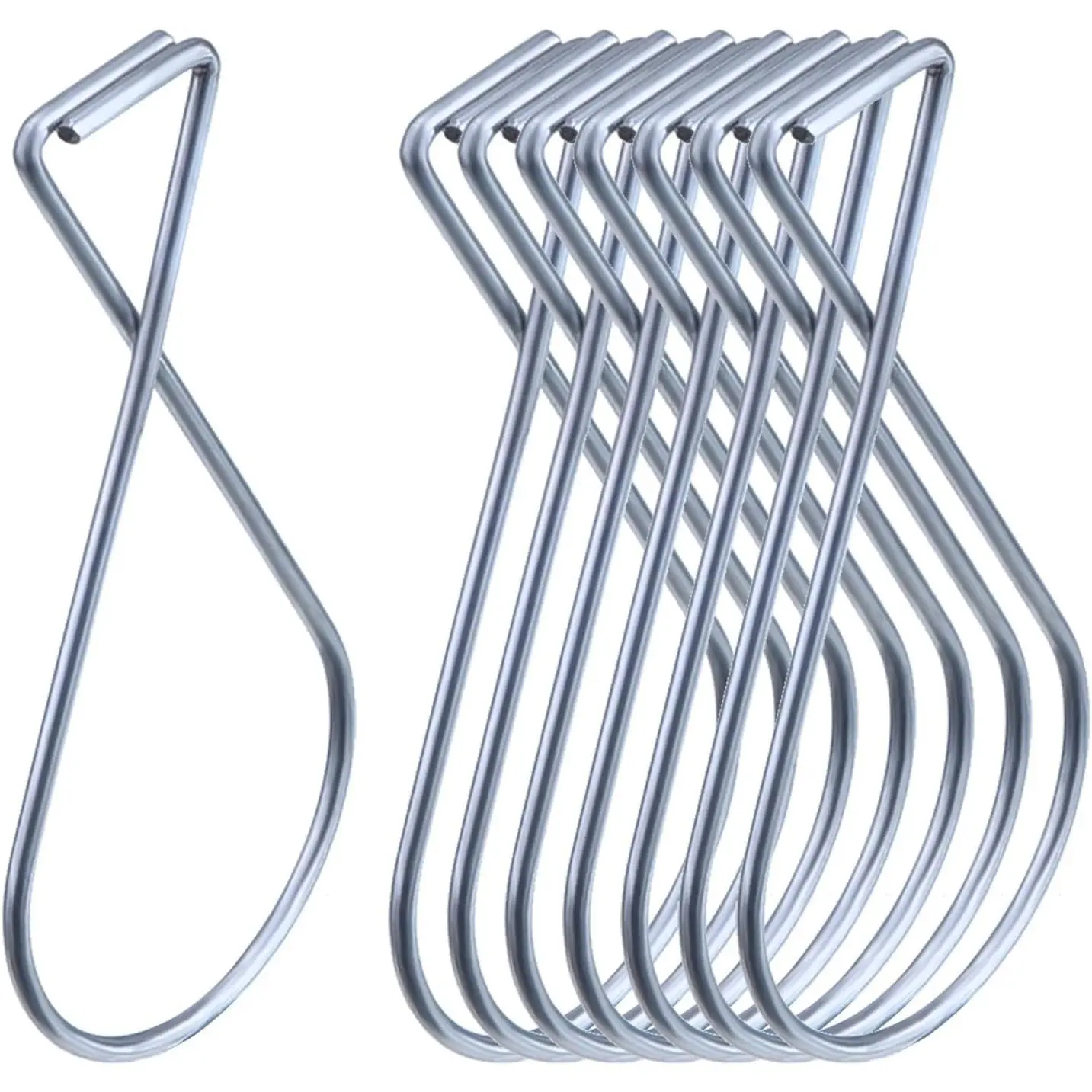 30 Packs Hook Clips Ceiling Tile Hooks T-bar Drop Ceiling Clips for Office, Classroom, Home and Wedding Decoration, Hanging Sign from Suspended Tile/Grid/Drop Ceilings