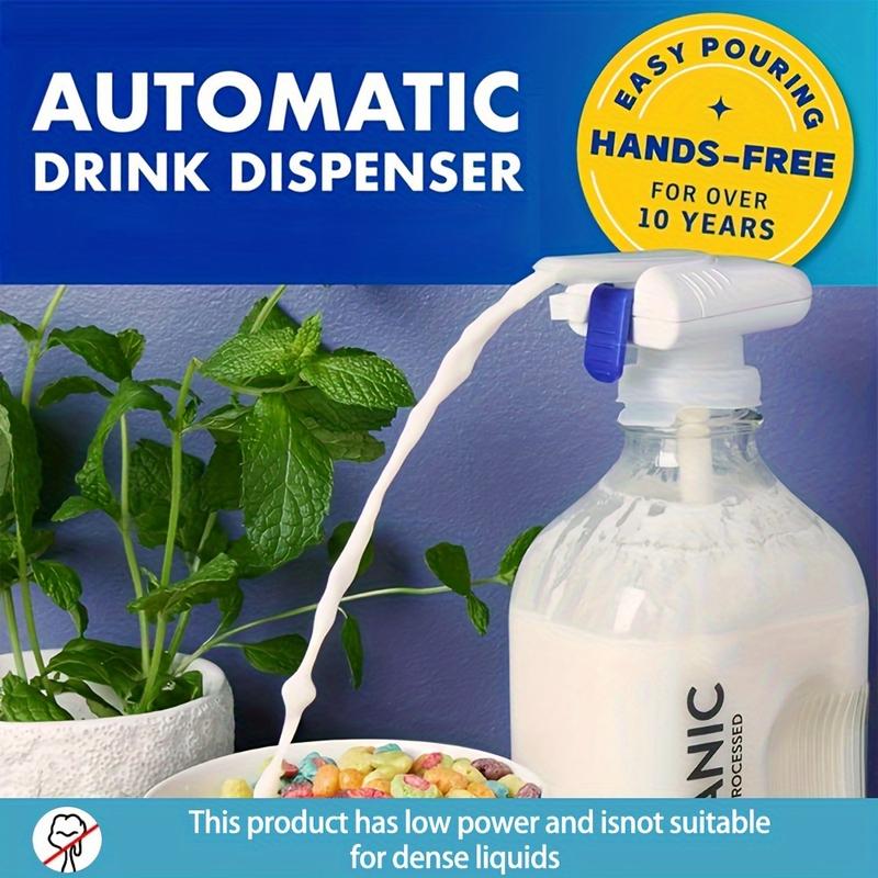Battery-Powered Automatic Drink Dispenser Hands-Free Milk & Juice Beverage Pump ABS Material Electric Suction Device for Party and Restaurant Use Pack of 1/2 Kitchen Gadgets Utensils 2Count Stock Up Value Pack TikTokShopBlackFriday Christmas Gift Battery-Powered Automatic Drink Dispenser Hands-Free Milk & Juice Beverage Pump ABS Material Electric Suction Device for Party and Restaurant Use Pack of 1/2 Kitchen Gadgets Utensils 2Count Stock Up Value Pack TikTokShopBlackFriday Christmas Gift