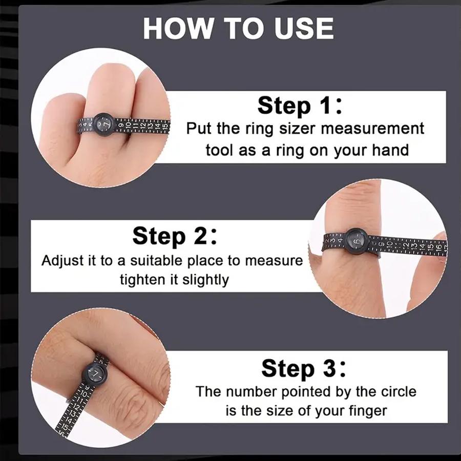 Precision Magnifying Ring with Soft Ruler, Durable Plastic Size Circle, Measurement Filter Tool, Accurate Measuring Equipment