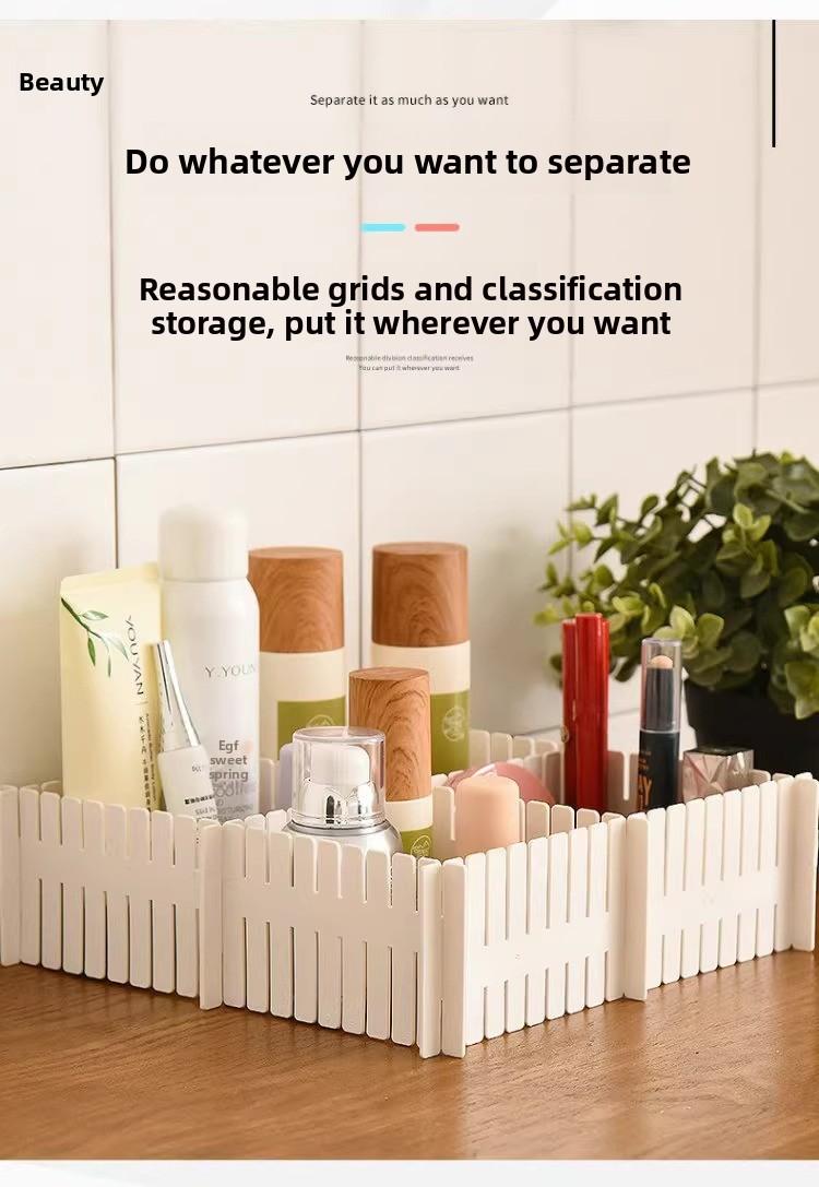 Drawer storage dividers can be freely combined for home space organization