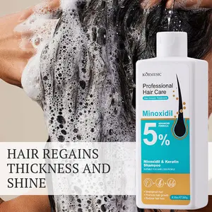 KORMESIC 5% Minoxidil & Keratin Hair Growth Smoothening Water Professional Hair Care Treatment for Regain Thickness and Shine
