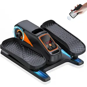 Under Desk Elliptical Machine, Electric Elliptical as Seen on TV for Seniors Adults with 15 Adjustable Speed, Quiet & Portable Electric Seated Pedal Exerciser for Office