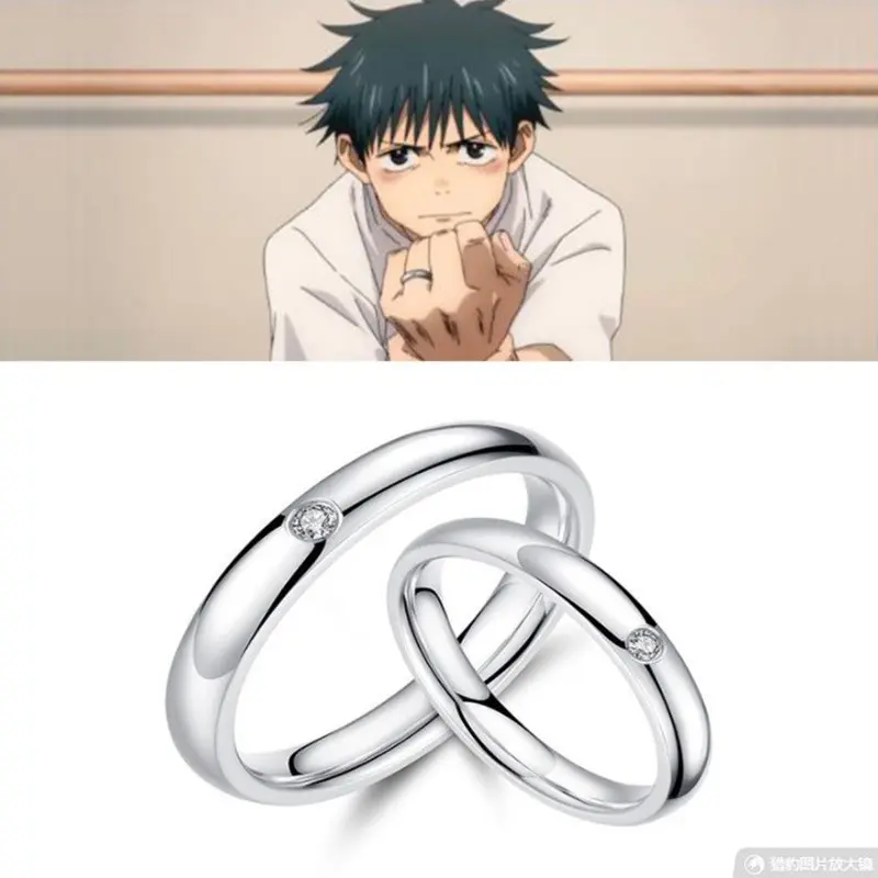 The King of Curses COS Ring, Doubei Sukuna Inspired Ring, Jujutsu Kaisen Yuji Itadori Jewelry