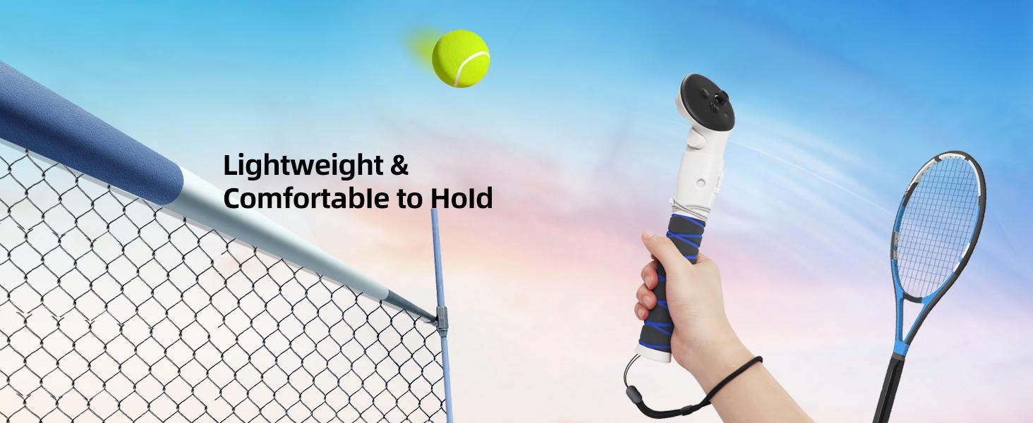 Handle Attachments Compatible with Meta/Oculus Quest 3/Quest 3S Controller Accessories, Controller Extension Grips for VR Game Gorilla Tag Long Arms Sticks,Beat Saber Handle