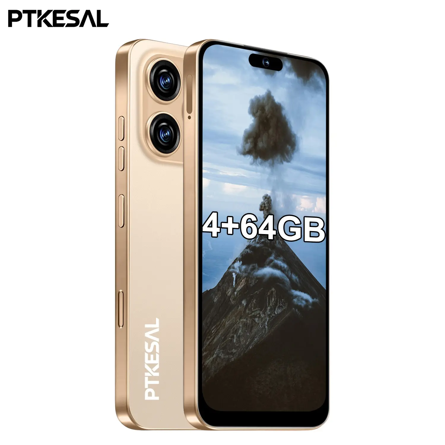 Ptkesal 6.93-Inch Screen Smartphone, 4+64GB Memory, Android 10.0, Bluetooth-compatible WiFi, 5+13mp Camera, 8-Core Processor, 4100mah Battery, Dual Sim, Android Mobile Phone