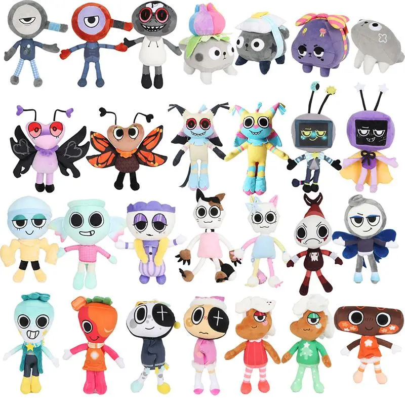 Dandy's World Unisex Soft Plush Horror Game Scrap Goob Pebble Stuffed Doll, Cute Soft Pillow Toy for Children's Birthday Gifts