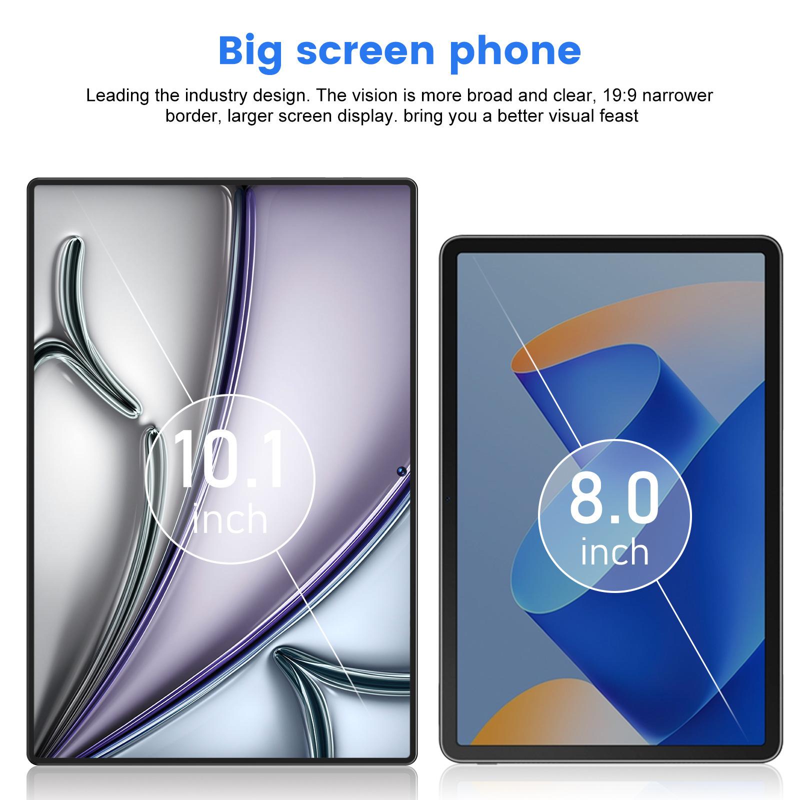 Pro 13 10.1 Inch Tablet Android 2GB 32GB 3G Quad Core HD Display WiFi Calling