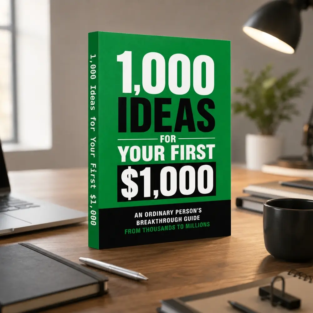 Make Money Book, 1000 Side Hustle Ideas to Earn Your First $1000, Passive Income, Business Growth & Financial Freedom Guide